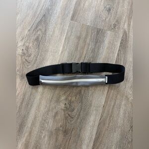 Fitkicks Adjustable Running Belt Waist Pack – Expands 4” Gray